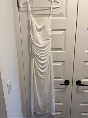 ZARA White Dress - open back